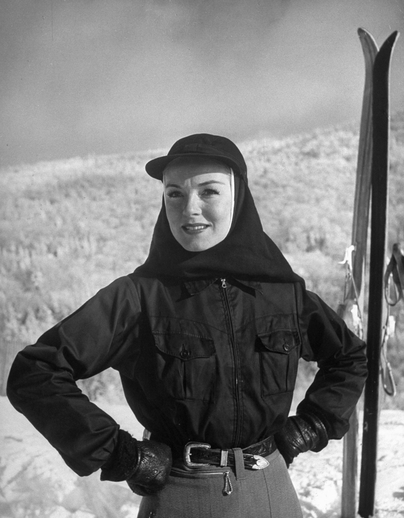 Mont Tremblant, Canada, 1945.